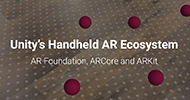 AR Foundation,
ARCore 및 ARKit